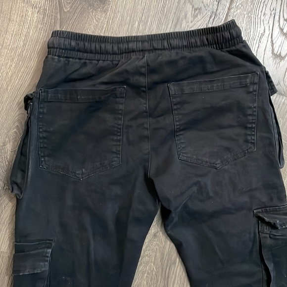 NovaMen Black Cargo pants Size S - Picture 7 of 7